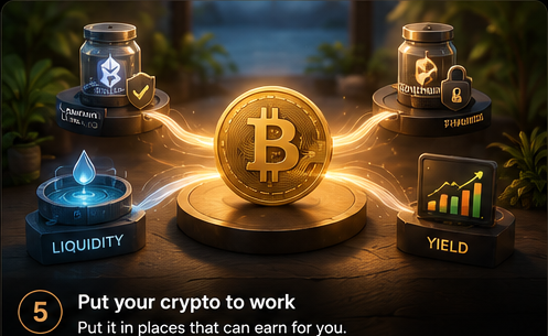 Put your crypto to work