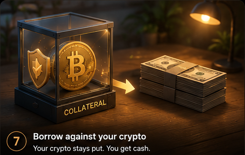 Borrow against your crypto